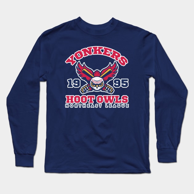 Yonkers Hoot Owls Long Sleeve T-Shirt by JP